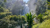 Khlong Lan Waterfall at Khlong Lan National Park