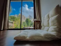 Khao No Mountain view from Hill​ Hug​ Home​ Resort bungalow